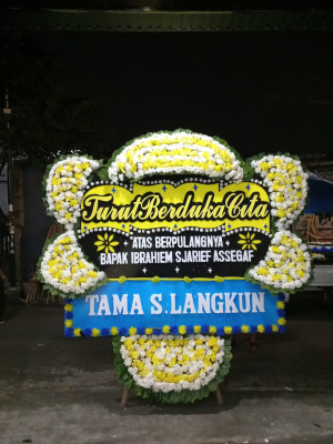 Papan Bunga Duka di Aceh Besar